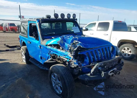 2021 Jeep Wrangler Sport S 4X4 z USA, uszkodzony, nr VIN 1C4GJXAN9MW859511